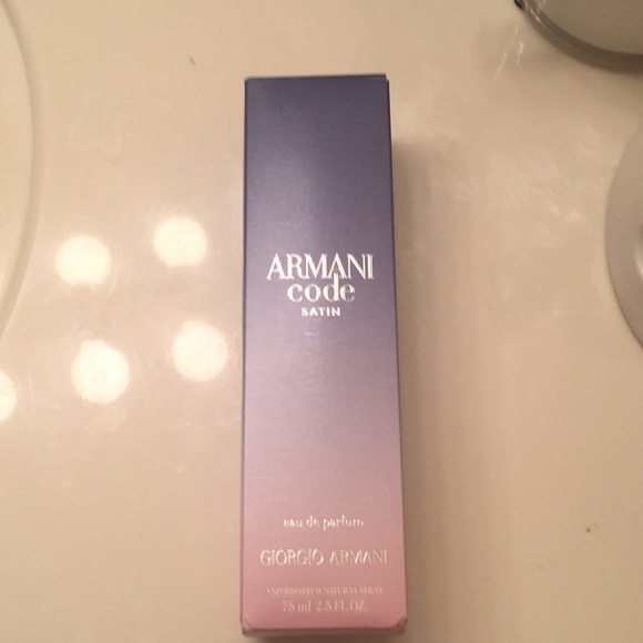 armani code satin tester